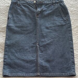 Classic Denim Skirt